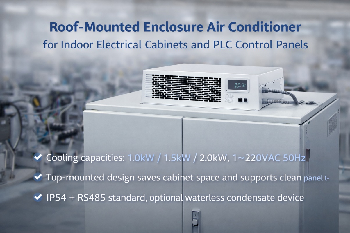公司推出室内顶置空调（1.0-2.0kW）